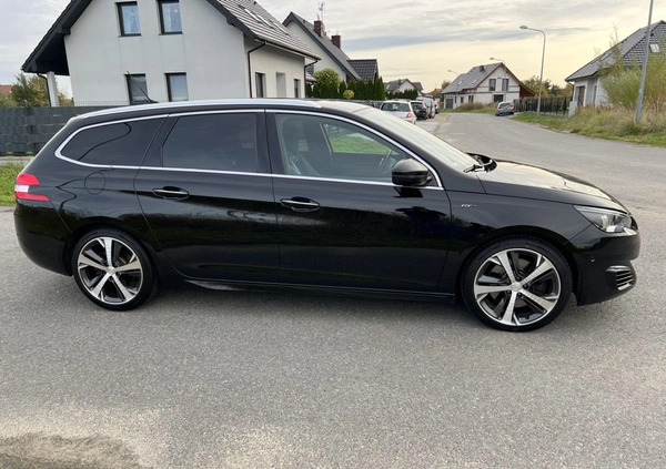 Peugeot 308 cena 57990 przebieg: 155960, rok produkcji 2016 z Oleśnica małe 781